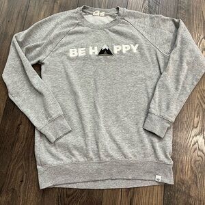 Tentree ‘Be Happy’ Crewneck Sweatshirt
